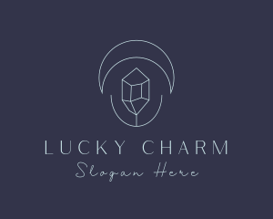 Crystal Moon Jewelry logo design