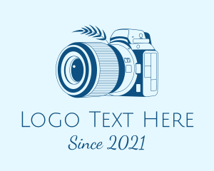 Photo App - Vlogger Digital Camera logo design