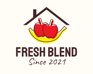 Fresh Fruit House logo design