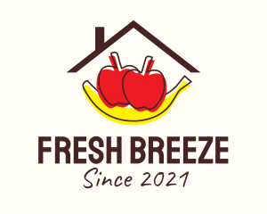 Fresh Fruit House logo design