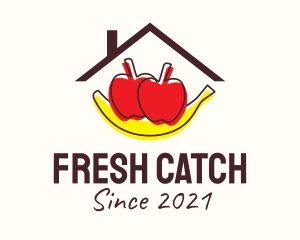 Fresh Fruit House logo design