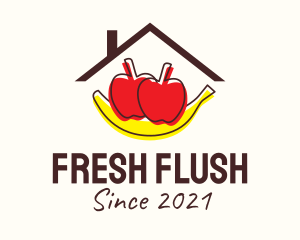 Fresh Fruit House logo design