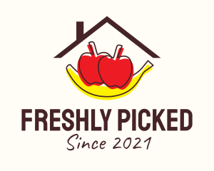 Fresh Fruit House logo design