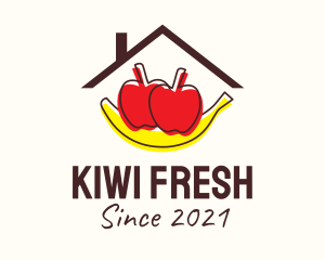 Fresh Fruit House logo design