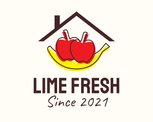 Fresh Fruit House logo design