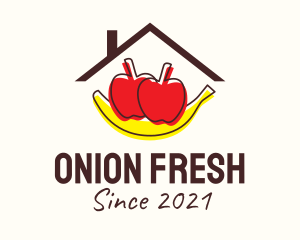 Fresh Fruit House logo design