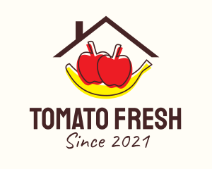 Fresh Fruit House logo design