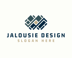 Floor Pavement Tile Design logo design