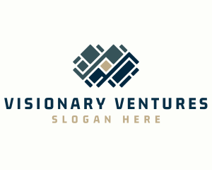 Floor Pavement Tile Design logo