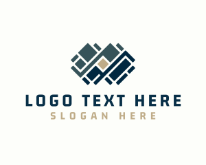 Floor - Floor Pavement Tile Design logo design