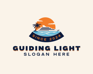 Ocean Vacation Cruise logo design