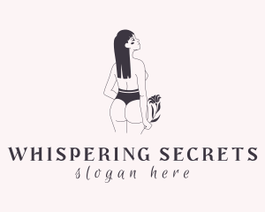 Erotic Intimate Underwear logo design