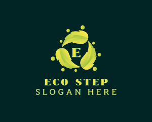 Eco Leaf Environment logo design