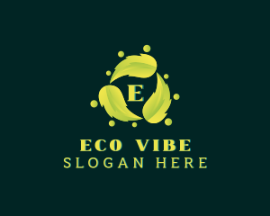 Eco Leaf Environment logo design