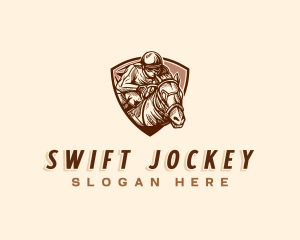 Racing Horse Stallion logo