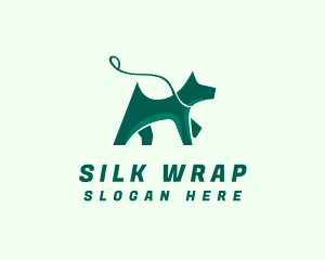 Dog Walker Leash logo design