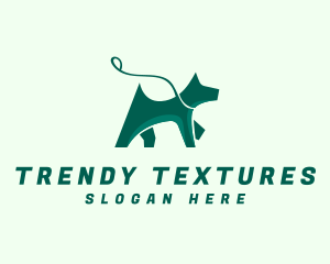 Dog Walker Leash logo design