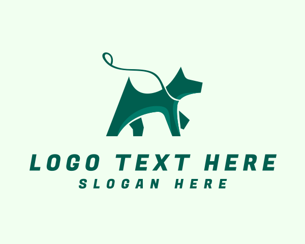 Dog Walker logo example 1