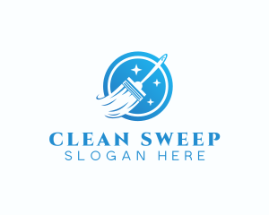 Cleaning Squeegee Housekeeping logo