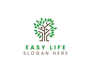 Nature Environmental Tree logo design