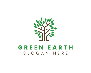 Nature Environmental Tree logo design