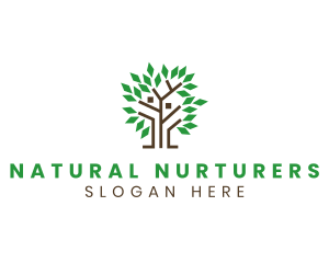 Nature Environmental Tree logo design