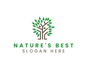 Nature Environmental Tree logo design