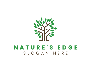 Nature Environmental Tree logo design