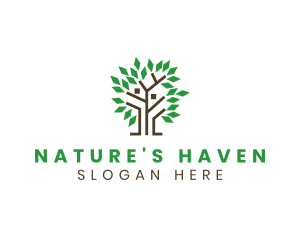 Nature Environmental Tree logo design