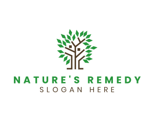 Nature Environmental Tree logo design