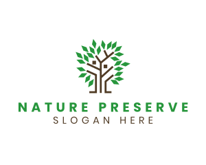 Nature Environmental Tree logo design