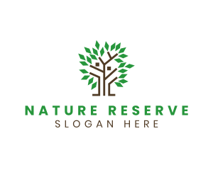 Nature Environmental Tree logo design