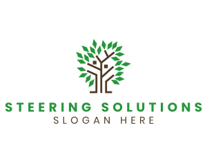 Nature Environmental Tree logo design