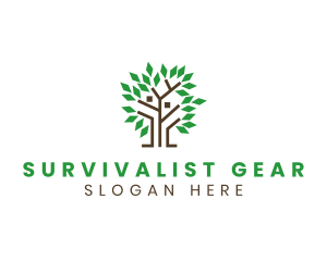 Nature Environmental Tree logo design