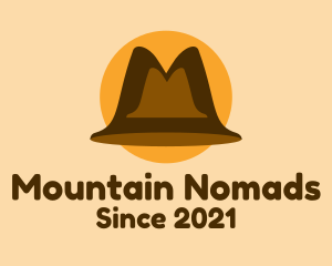 Brown Mountain Hat logo design