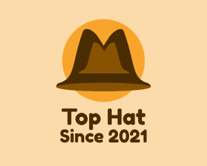 Brown Mountain Hat logo design