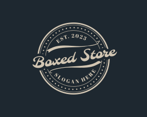 Cursive Store Brand logo design