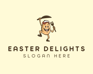 Happy Egg Restaurant  logo design