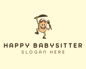 Happy Egg Restaurant  logo design