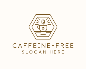 Coffee Cup Plant logo design