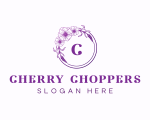 Elegant Flower Garden Logo