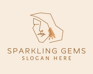 Glam Earrings Woman logo