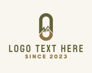 Mountain Travel Letter O logo