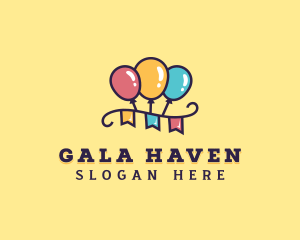 Balloon Party Event  logo