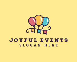 Balloon Party Event  logo