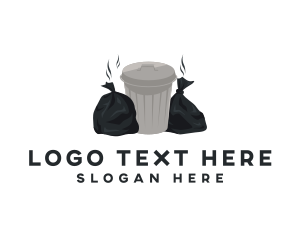 Garbage Trash Bin logo