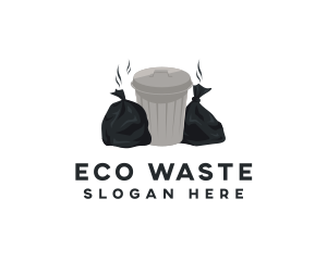 Garbage Trash Bin logo