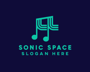 Music Note Musical  logo