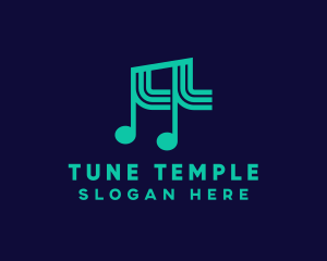 Music Note Musical  logo