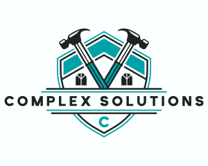 Hammer Roof Repair logo design